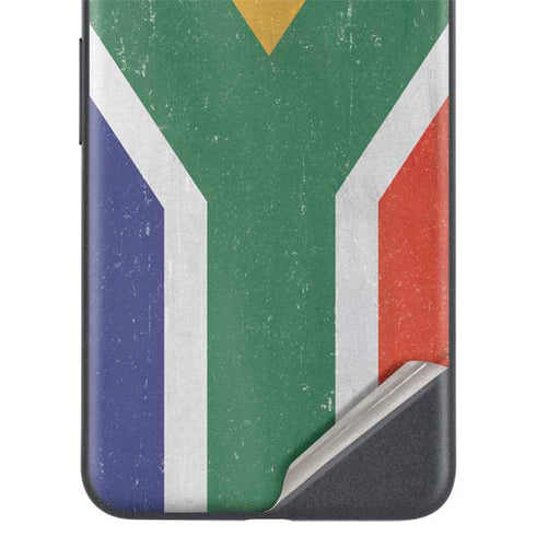 South Africa Flag Distressed Google Pixel 4a 5G Skin